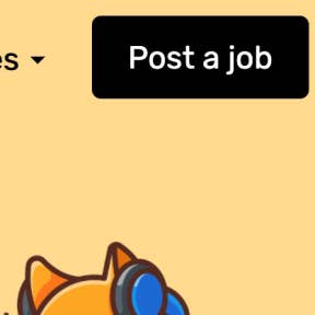 Click on "Post a Job."