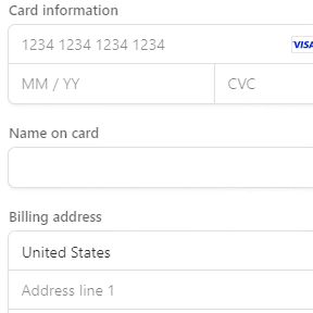 Complete your payment.
