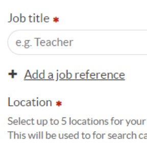Create your listing.