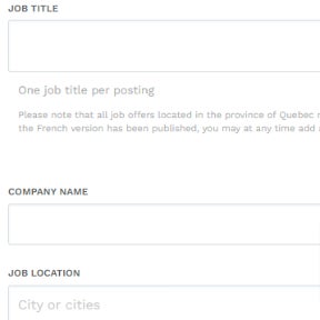 Create your listing.