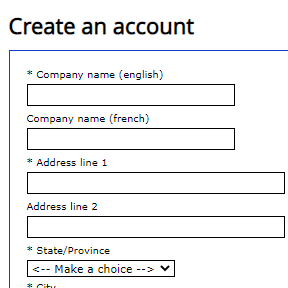 Register as an employer.