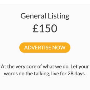 Select a job posting plan.