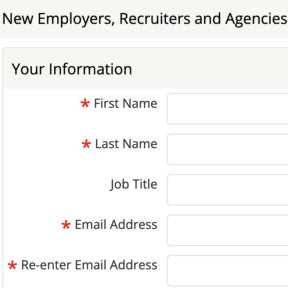 Create your account.
