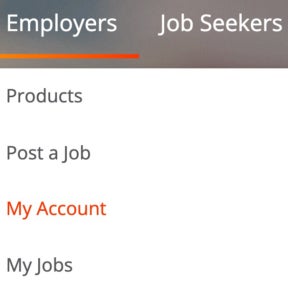 Navigate to the RetailJobsWeb.com home page.