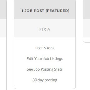 Review the job posting plans.