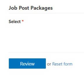 Review your job ad.