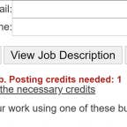 Review your job display options.