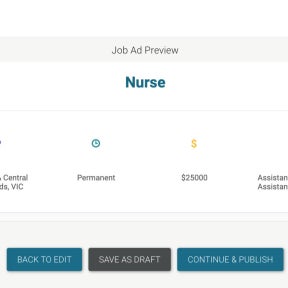 Review your job post.