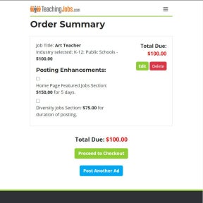 Review your order summary.