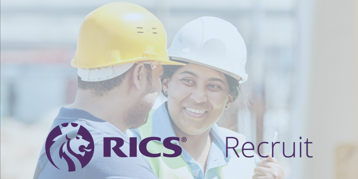 RICS Recruit logo.