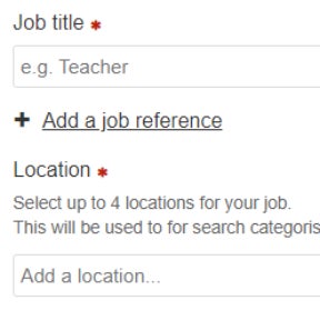 Create your listing.