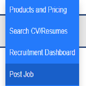 Go to the "Recruitment" section.