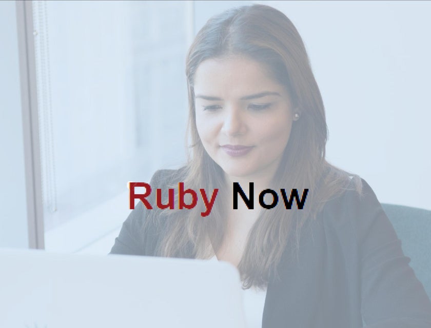Ruby Now logo.