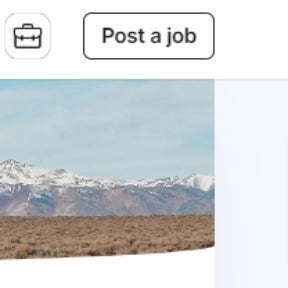 Click on "Post a job."
