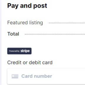 Pay for your listing.