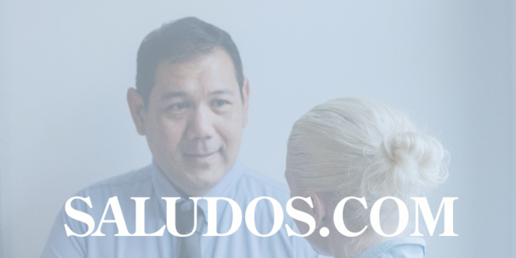 Saludos.com logo.