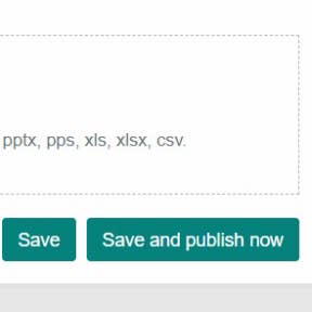 Save and publish your job ad.