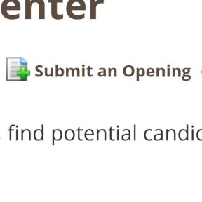 Click on "Submit an Opening."