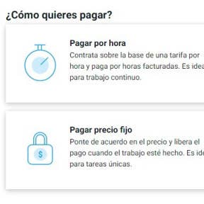 Seleccionar método de pago.