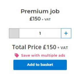 Select and purchase posting plan.