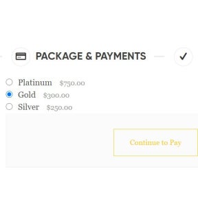 Select a pricing package.