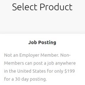 Select a product.