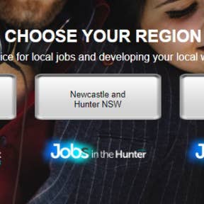 Select a region on the home page.