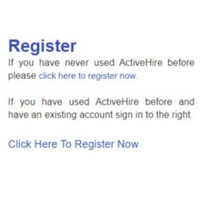 Select "Click Here To Register Now."