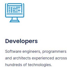 Select "Developers."