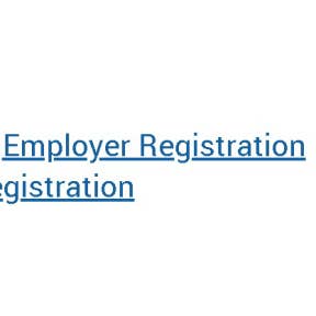 Select "Employer Registration."