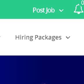 Select "Hiring Packages" on the home page.