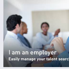 Select "I am an employer."