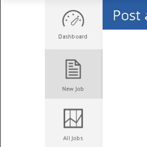 Select "New Job."