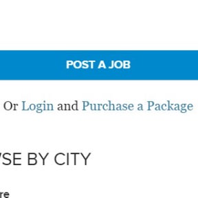 Select "POST A JOB."