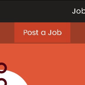 Select "Post a Job."
