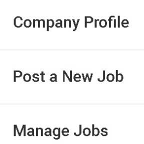Select "Post a New Job."