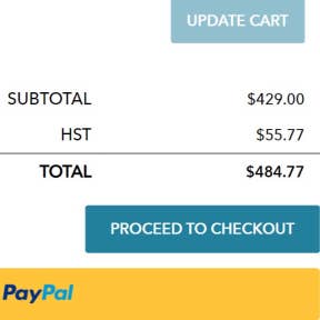 Select "PROCEED TO CHECKOUT."
