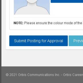 Select "Submit Posting for Approval."