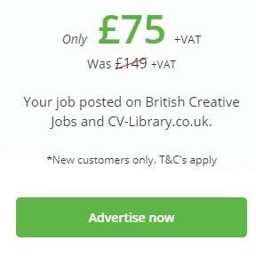 Select the "Advertise Jobs" package.
