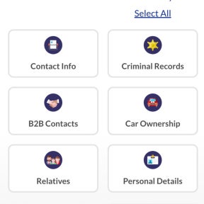 Select the information you want.