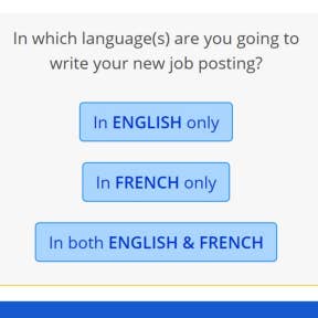 Select the language.