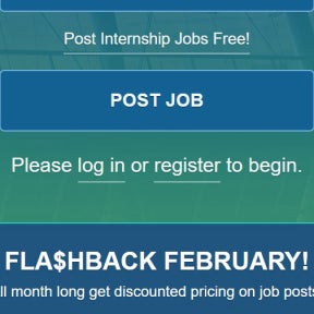 Click on "POST JOB."