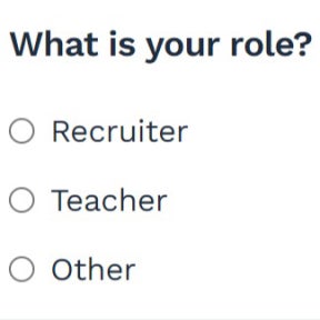 Complete your profile.