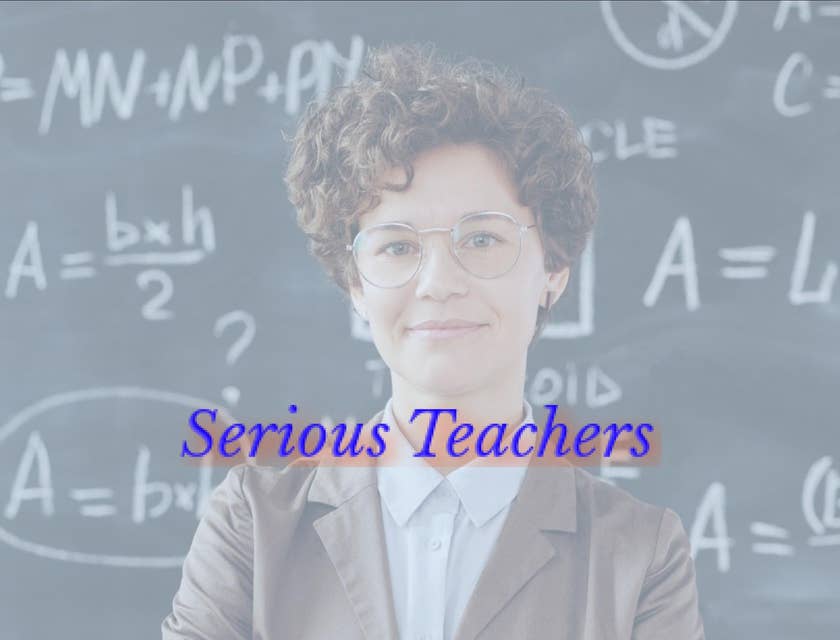 Serious Teachers logo.