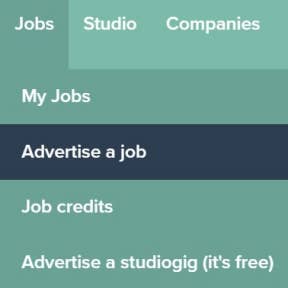 Set up your job post and choose a pricing package.