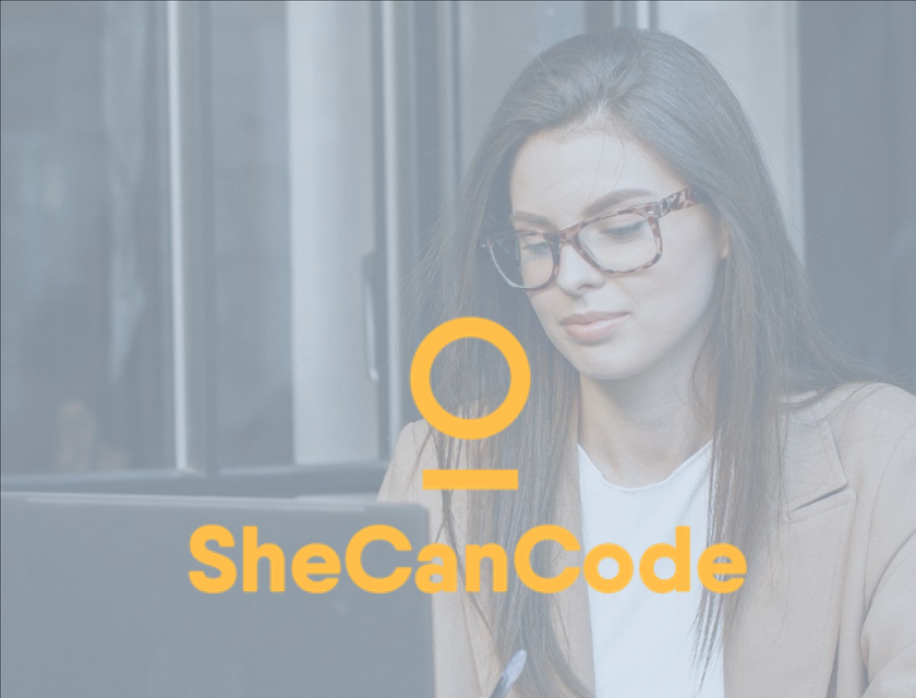 SheCanCode logo.