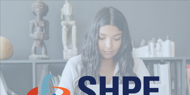 SHPE logo.