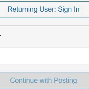 Create an employer account.