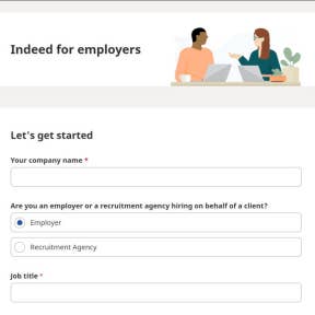 Sign in or create an account with Indeed.