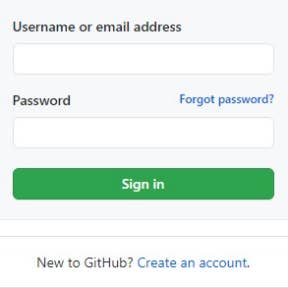 Sign in to GitHub.